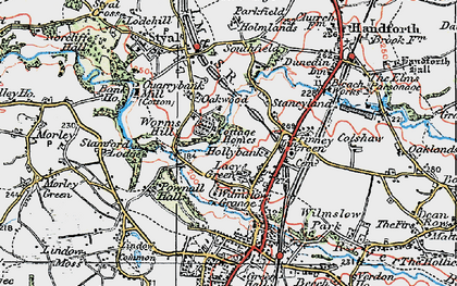 Old map of Lacey Green in 1923