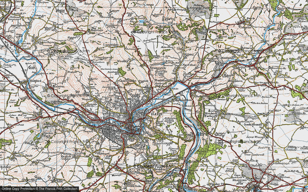 Old Map of Lambridge, 1919 in 1919