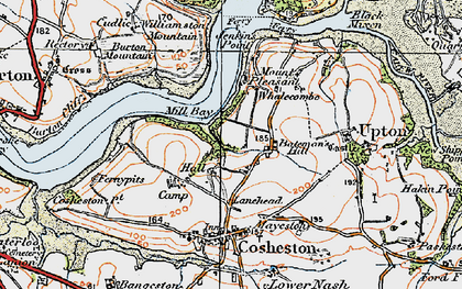 Old map of Lane Head in 1922