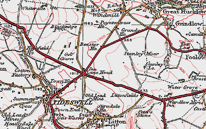 Old map of Benstor Ho in 1923