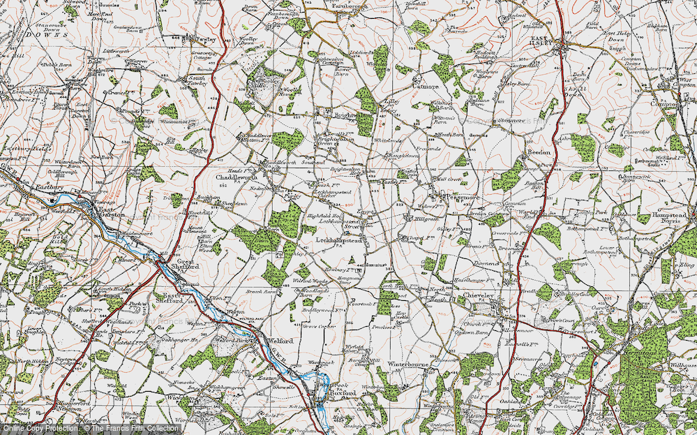 Leckhampstead, 1919