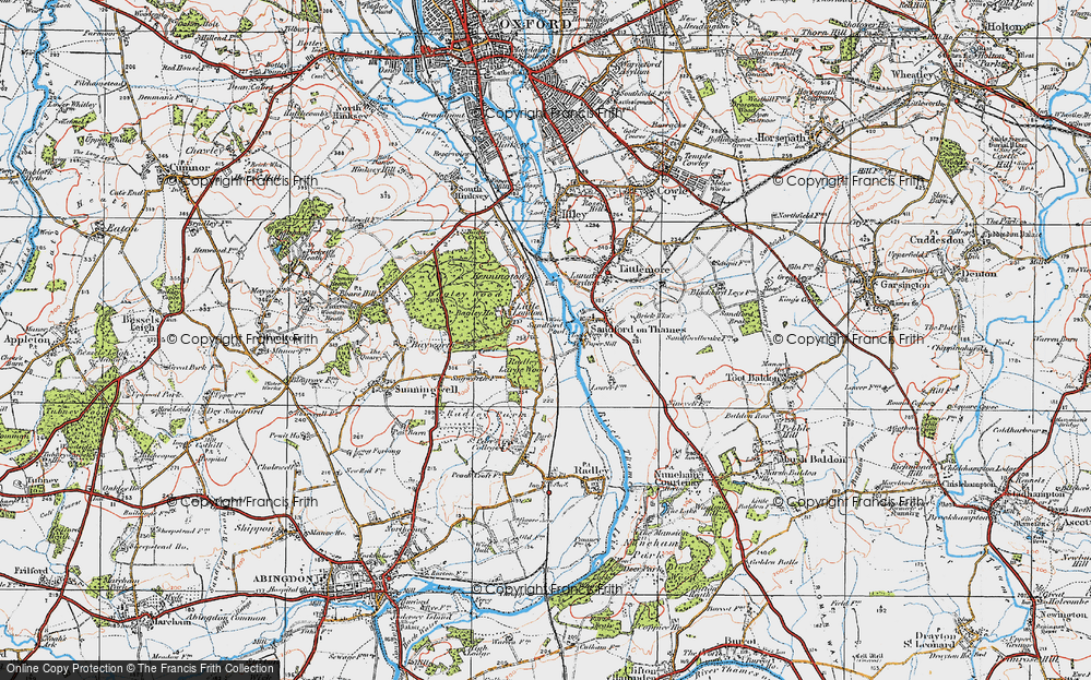 Old Map of Little London, 1919 in 1919