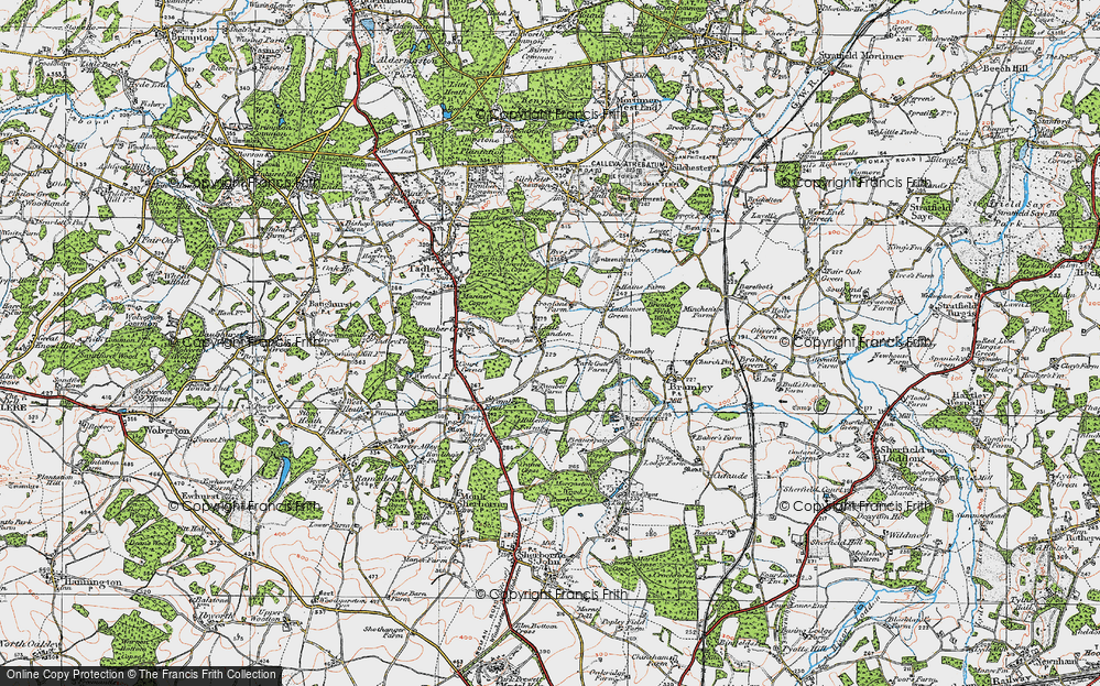 Old Map of Little London, 1919 in 1919