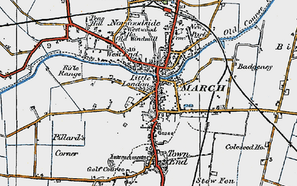 Old map of Little London in 1922