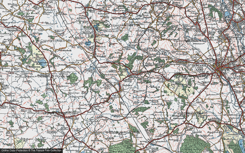 Little Madeley, 1921