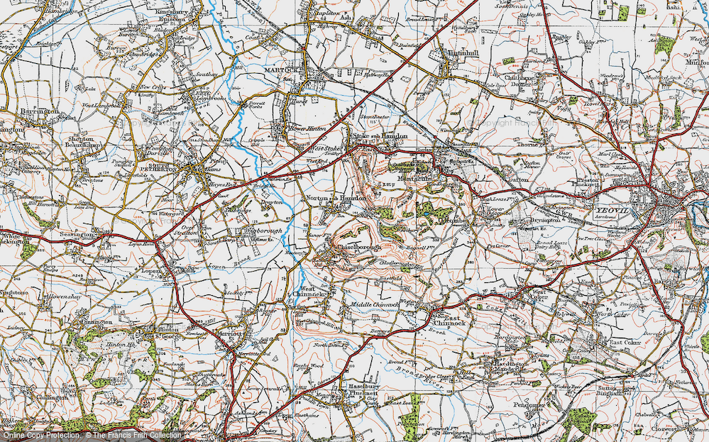 Old Map of Little Norton, 1919 in 1919