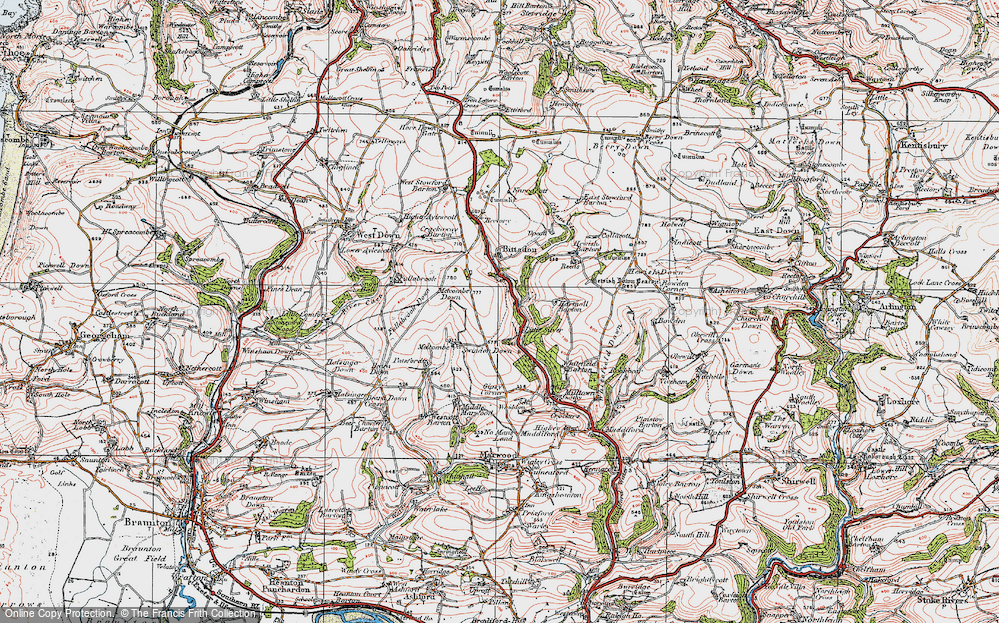 Old Map of Little Silver, 1919 in 1919