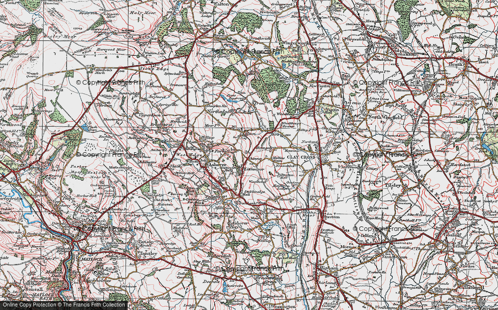 Old Map of Littlemoor, 1923 in 1923