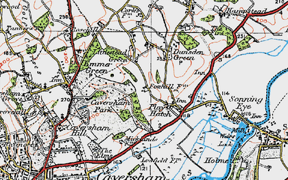 Old map of Littlestead Green in 1919