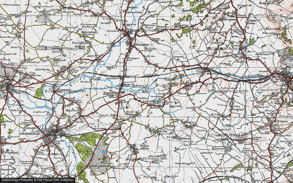 Old Map of Littleton, 1919 in 1919