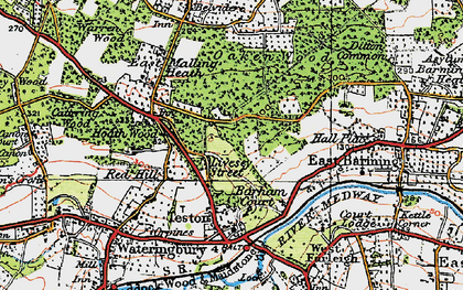 Old map of Livesey Street in 1920