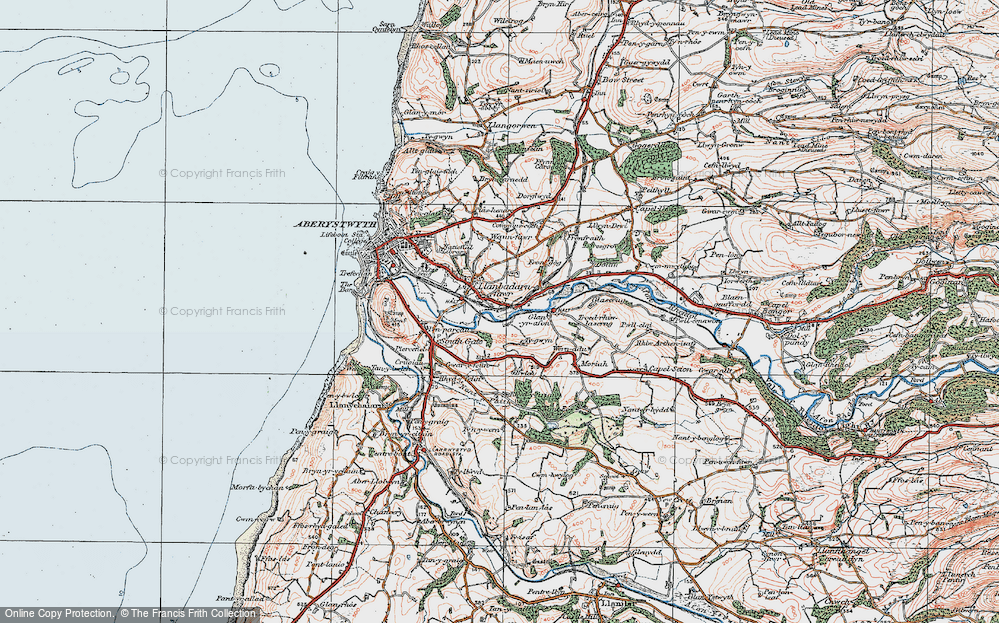 Llanbadarn Fawr, 1922