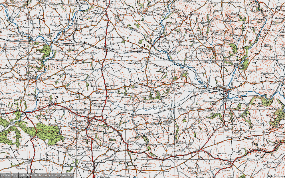 Llanddewi Velfrey, 1922