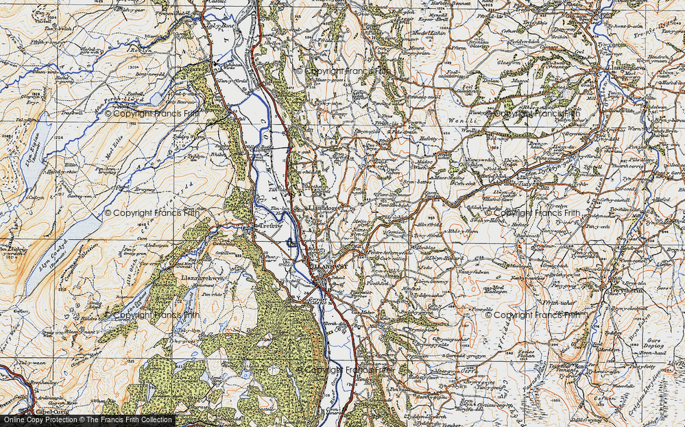 Llanddoged, 1922