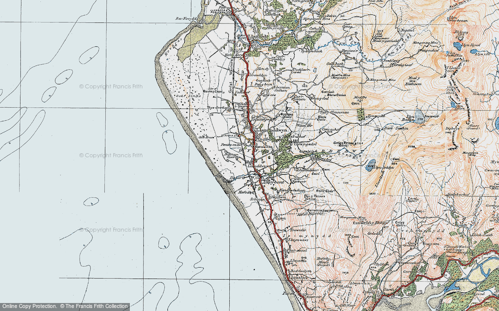 Llanddwywe, 1922