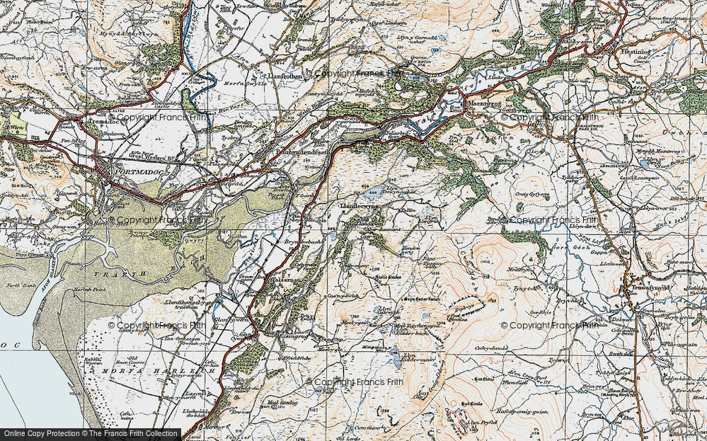 Llandecwyn, 1922