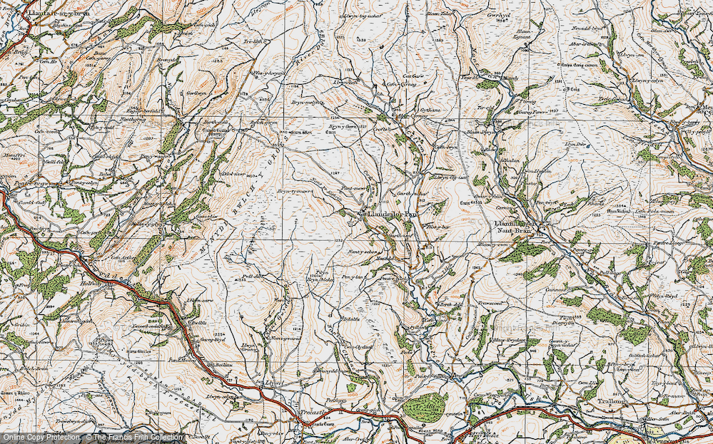 Llandeilo'r-Fan, 1923