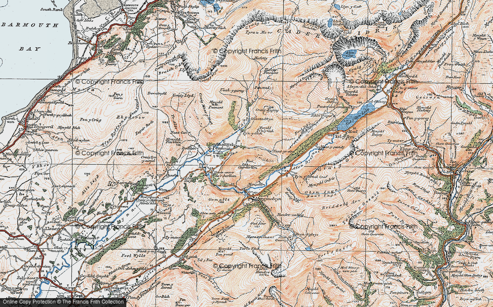 Llanfihangel-y-pennant, 1922