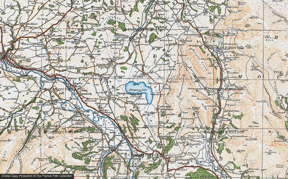 Llangorse Lake, 1919