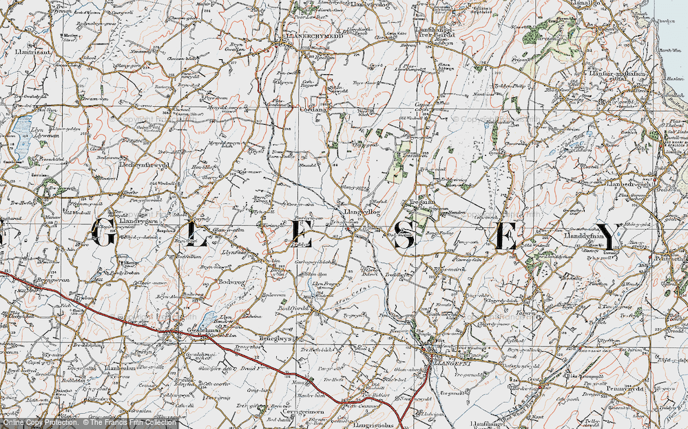 Llangwyllog, 1922