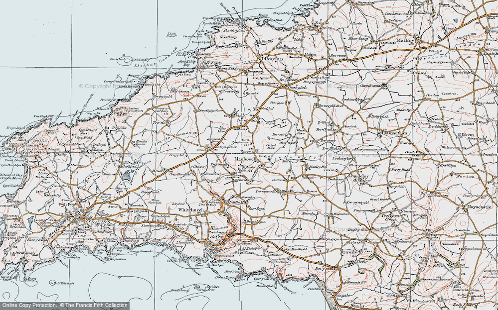 Llanhowel, 1922