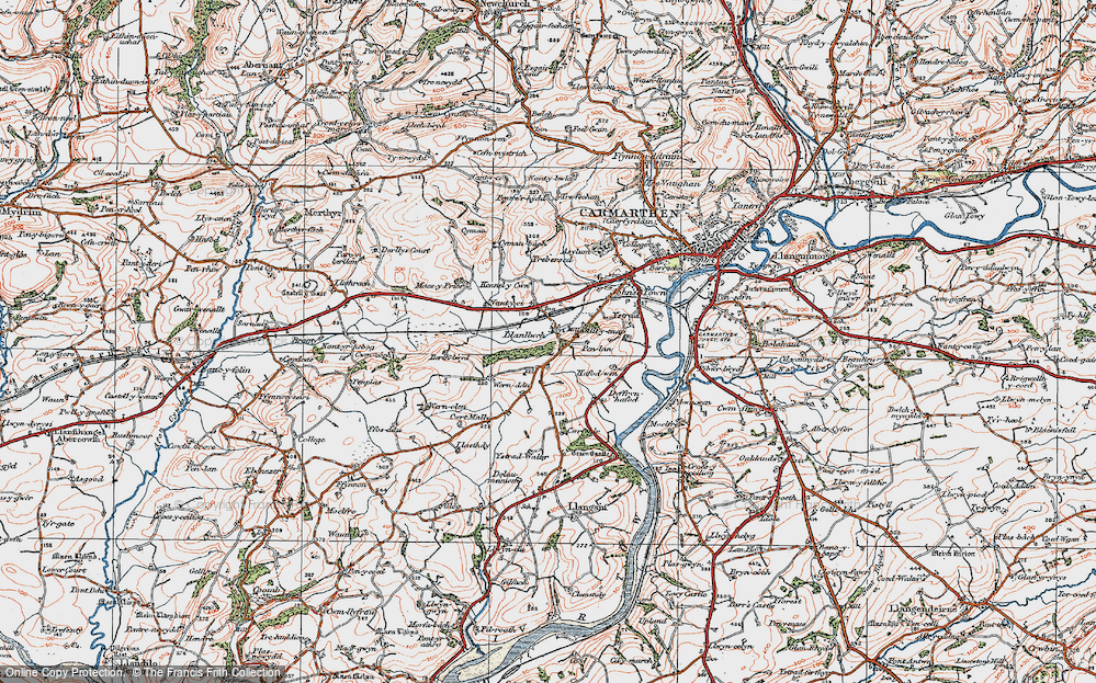 Llanllwch, 1923