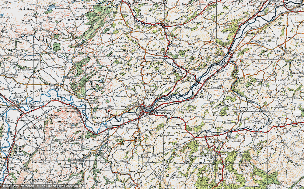 Llanllwchaiarn, 1920