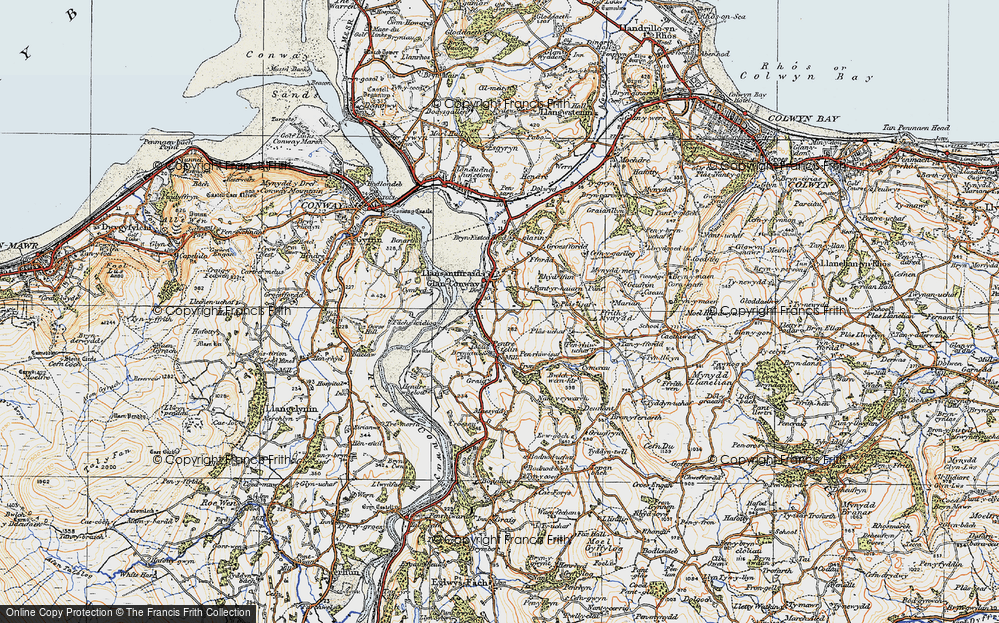 Llansanffraid Glan Conwy, 1922