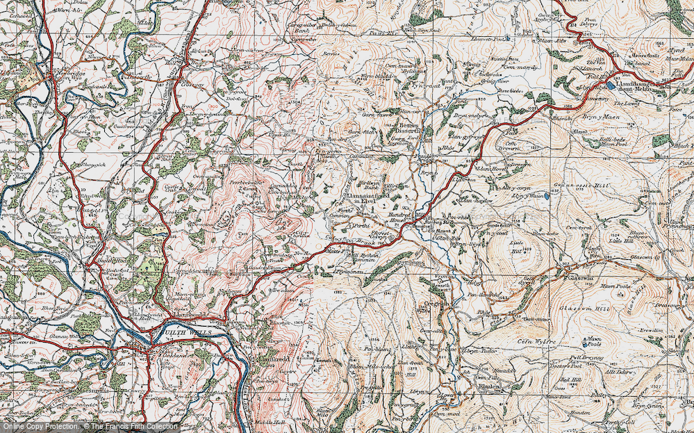 Llansantffraed-in-Elwel, 1920