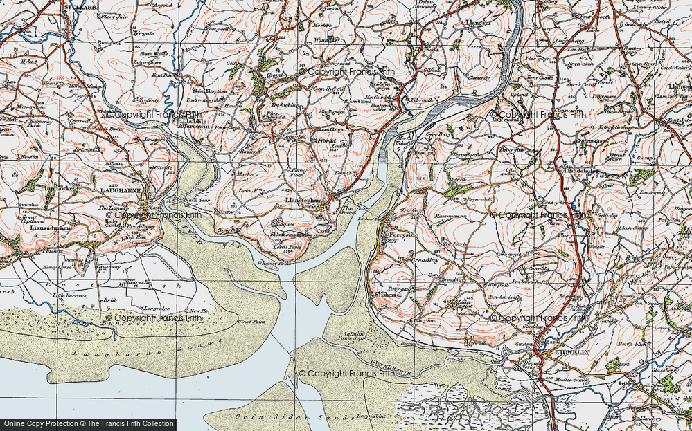 Llansteffan, 1923