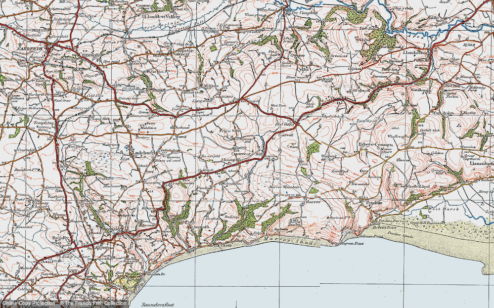 Llanteg, 1922