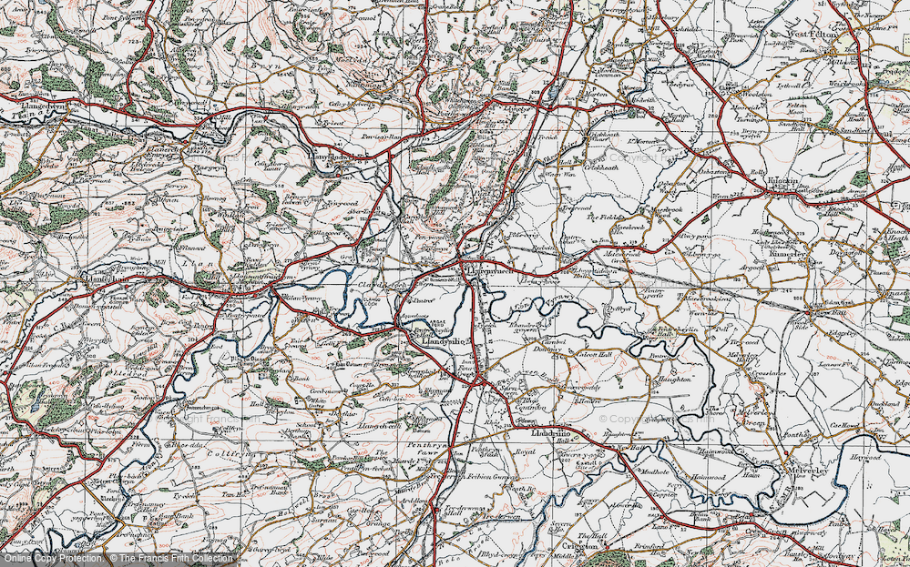 Llanymynech, 1921