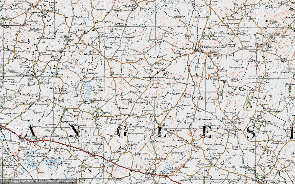Llechcynfarwy, 1922
