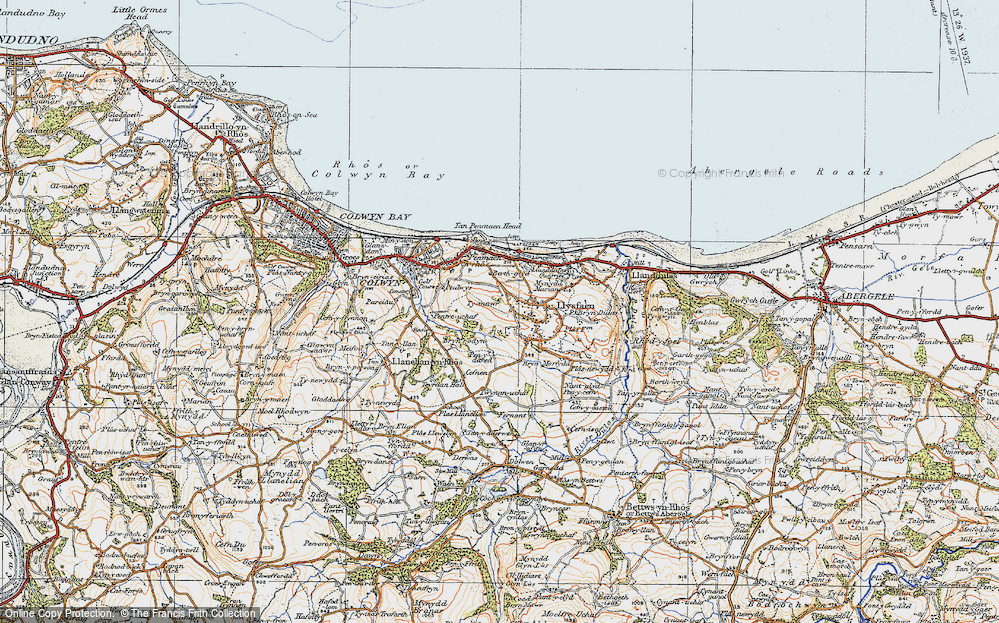 Llysfaen, 1922