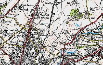 Old map of Lockleaze in 1919