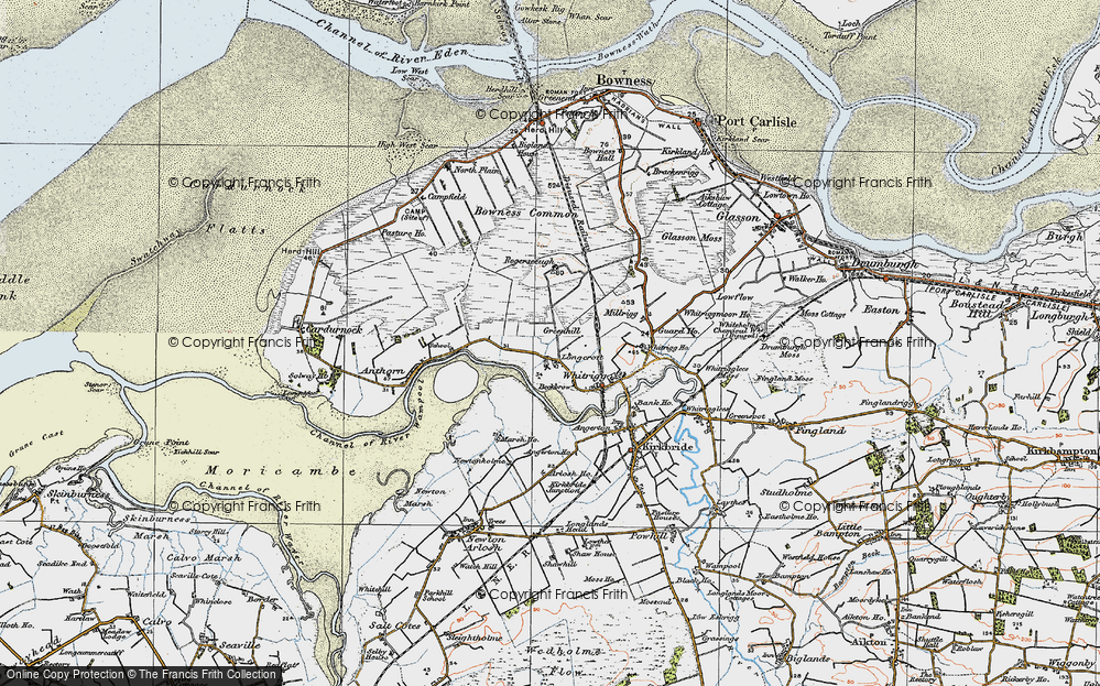 Old Map of Longcroft, 1925 in 1925