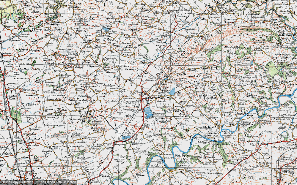 Old Map of Longridge, 1924 in 1924