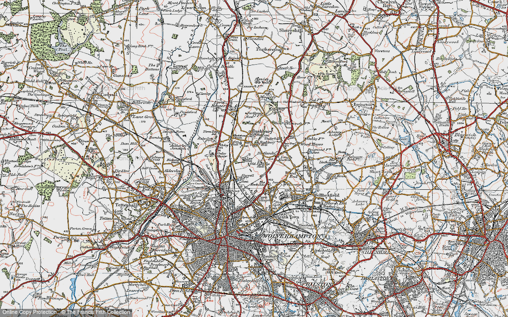 Old Maps of Low Hill, West Midlands - Francis Frith