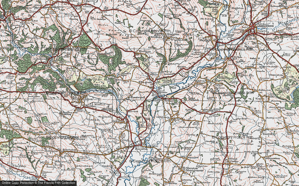 Lower Ellastone, 1921