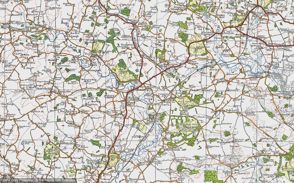 Lower Hacheston, 1921