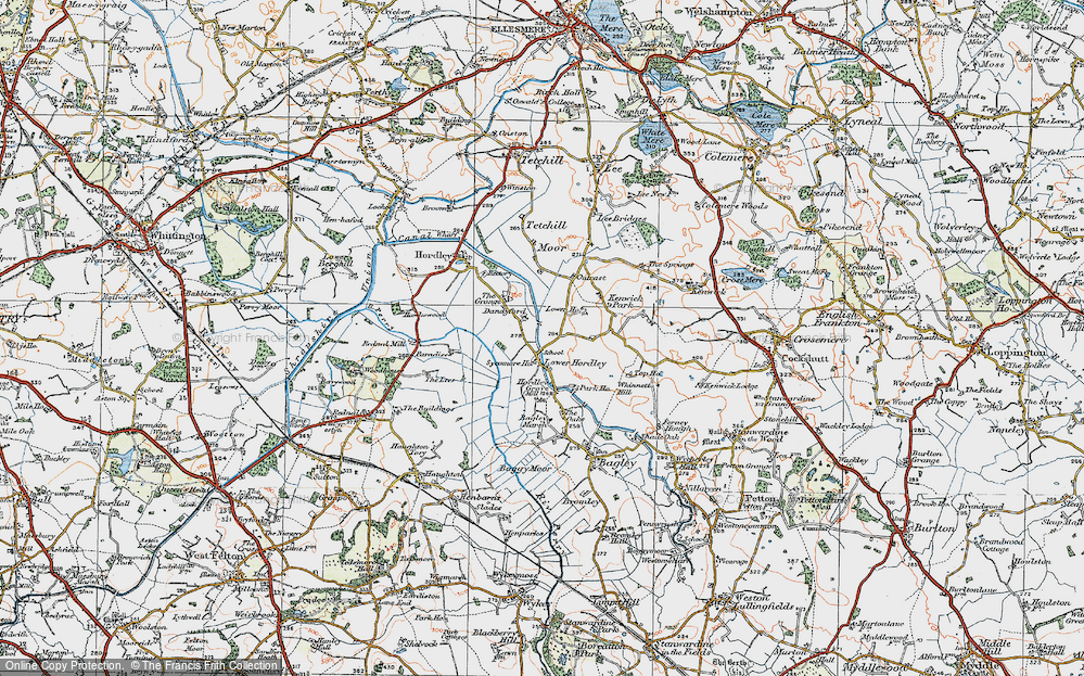Lower Hordley, 1921