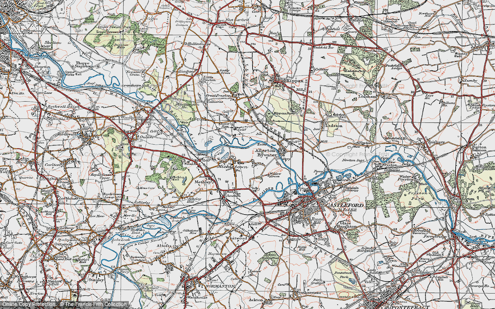 Lower Mickletown, 1925