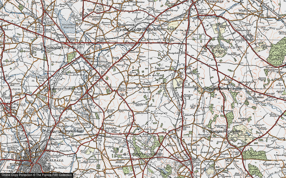 Lower Stonnall, 1921