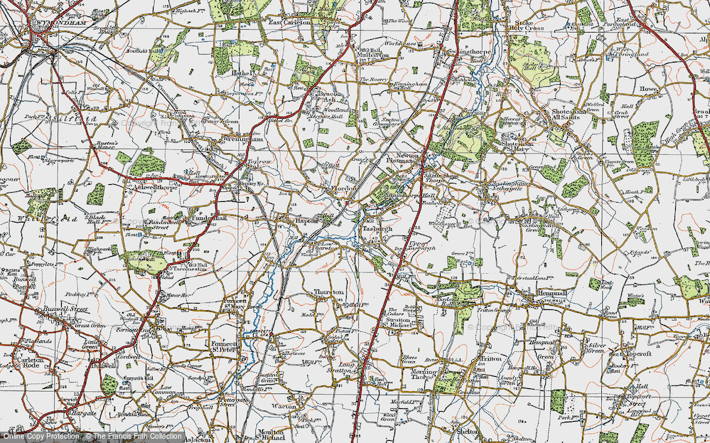 Lower Tasburgh, 1922