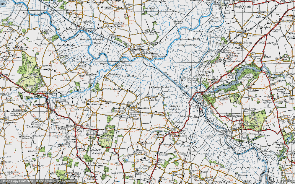 Lower Thurlton, 1922