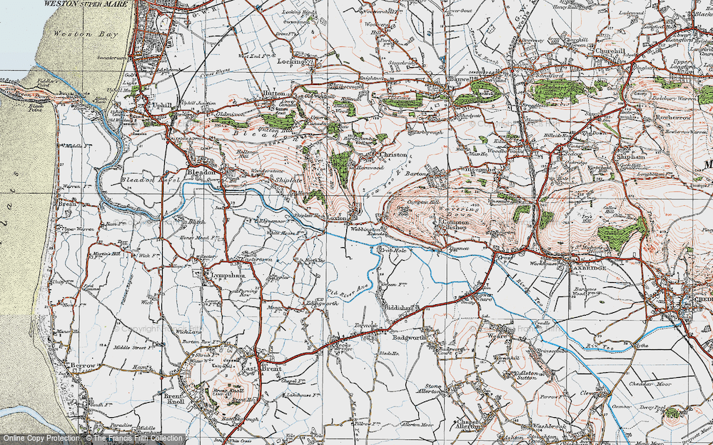 Old Map of Loxton, 1919 in 1919