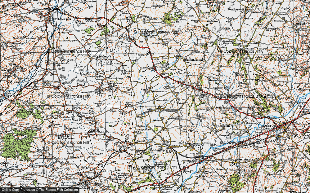 Old Map of Luton, 1919 in 1919