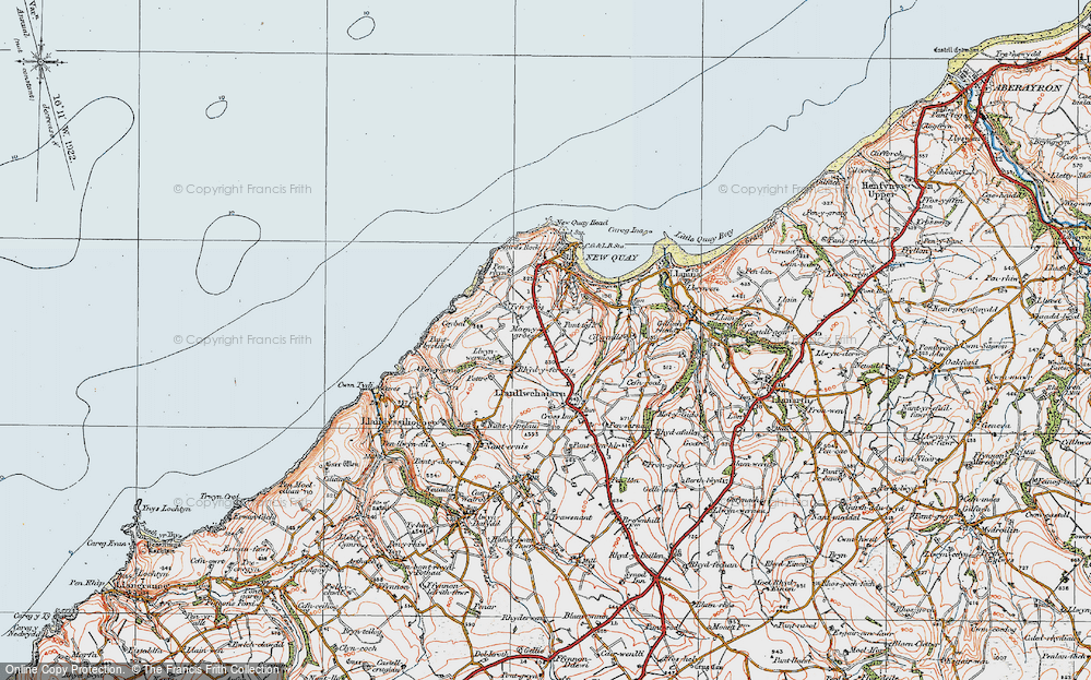 Maen-y-groes, 1923