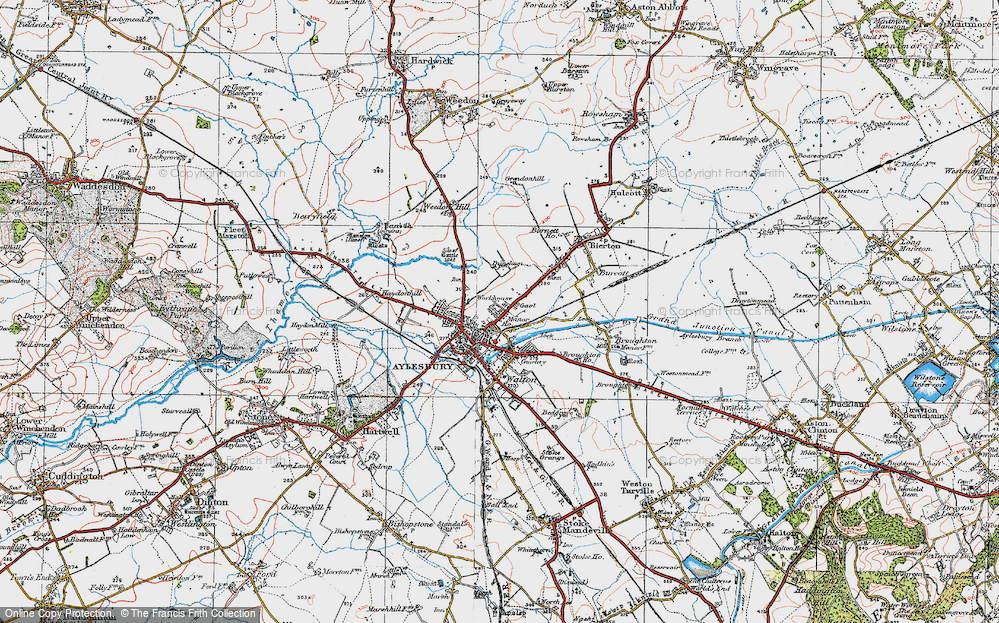 Old Map of Manor Park, 1919 in 1919