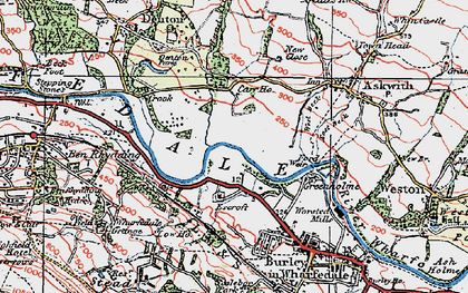 Old map of Manor Park in 1925